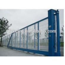 Economical and practical wrought iron sliding gate